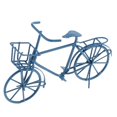 thumbnail image 2 of 1/12 en miniatura modelo de motor jardín al aire libre accesorio DIY casas de muñecas escenas de juego Azul Baoblaze Dollhouse Bike Bicycle, 2 of 7
