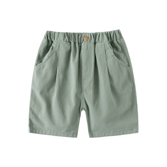 XIYNBAOK Black Athletic Shorts Cycling Shorts Basketball Shorts Athletic for Boys Basketball Size 14-16 Clothes for Teen Boys Trendy Toddler Boy, Green 1-2 Years