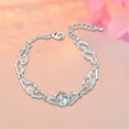 thumbnail image 2 of ZTTD Heart Bracelet Jewelry Austrian Bangles Popular Jewelry Bracelets A, 2 of 4