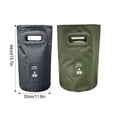 thumbnail image 3 of Cubo para acampar Ounissouiy 20L impermeable plegable verde militar, 3 of 6