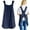 Navy, variant on ZZERHUOO Adjustable Bib Apron With Long Coverage For Maximum Kitchen And Comfortable All Day Wear Disposable Smocks for Men Workshop Aprons for Big Men Dog Grooming Smock Men Striped Apron Cooking