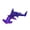 1pc, variant on 3D Printed Hammerhead Purple Shark Figurine Abstract Home Office Decor Gift