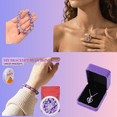 thumbnail image 4 of Birthday Gifts for Women, Mom, Wife, Girlfriend, Sister, Her Lavender Gift set Spa Gift Basket Set for Mother's Day Teacher's day by DingJoo, 4 of 6