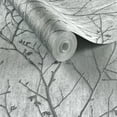 thumbnail image 3 of Evita Water Silk Sprig Silver Wallpaper, 3 of 4