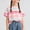 Pink, variant on Cethrio Boys Stripe T-shirts, Casual Short Sleeve Crew Neck Soft Summer Tops Blue Size 14