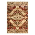thumbnail image 3 of Unique Loom Saturn Collection Area Rug - Evo (6' x 9' Rectangle Burgundy Beige/Cream), 3 of 7