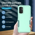thumbnail image 6 of Designed for Samsung Galaxy A13 5G & Galaxy A13 4G Case,Heavy-Duty Tough Rugged Lightweight Slim Shockproof Protective Men Women Phone Case Cover for Galaxy A13,(6.5",2022)[Mint Green], 6 of 7