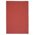 thumbnail image 4 of Colonial Mills 1.1' x 1.4' Terracotta Red Solid Braided Reversible Area Throw Rug Sample, 4 of 5