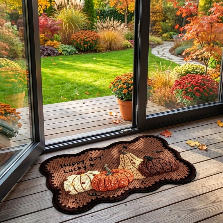 Fall Pumpkin Absorbent Mat Made of Diatom Mud,Fast Drying and Low ...