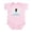 Petal Pink, variant on CafePress - Bestest Mommy Infant Bodysuit - Baby Light Bodysuit, Size Newborn - 24 Months