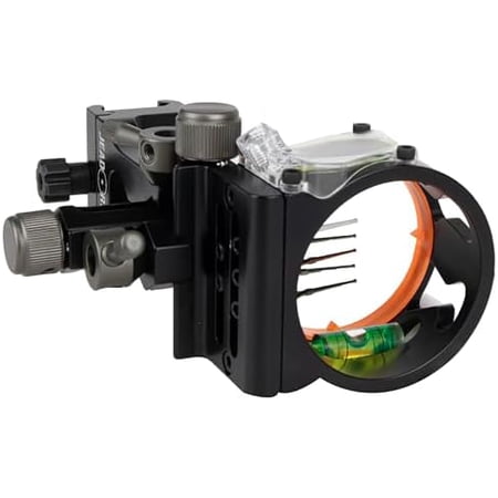 Tackdriver Picatinny Black Series Bow Sight to Mount Directly to a Picatinny Rail System 5-Pin Bow Sight with Maximum Adjustability$$Other