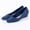 Blue, variant on GERsome Womens Pointed Toe Flats Solid Color Dress Shoes Comfort Women Shoes Slip On Shoes for Woman Classic Softable Shoes Low Wedge