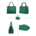 thumbnail image 3 of CoCopeaunts Women Fashion Purses and Handbags Shoulder Tote Bags Top Handle Satchel for Women, 3 of 7