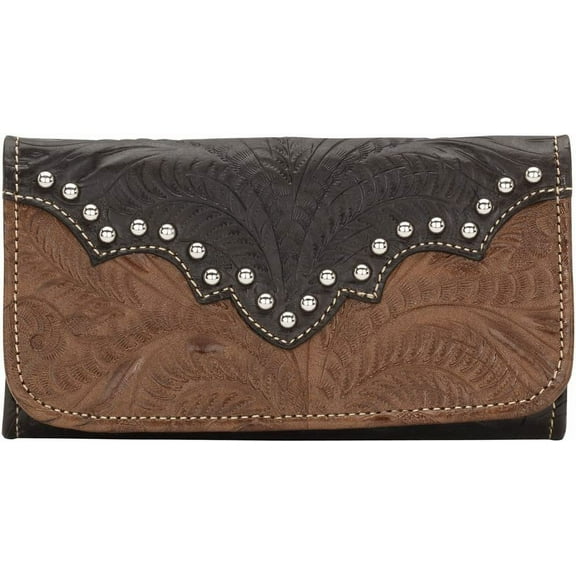 American West Annie's Secret Collection Ladies' Tri-Fold Wallet