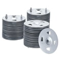 thumbnail image 1 of Unique Bargains 41mm Insulation Washers, 150pcs Metal Insulation Washers Perforated Washers Galvanized Steel for Foam Insulation Board, 1 of 7