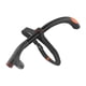 thumbnail image 1 of Tubo de respiración de silicona para buceo, snorkel, suministros para snorkel húmedo Naranja, 1 of 9