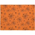 thumbnail image 6 of Halloween Spiderweb Rectangle Tablecloth Spider Web Orange Cobweb and Spiders Table Cloth Dining Table Cover for Home Kitchen Restaurant Party Buffet Picnic 60 x 84 Inch, 6 of 6