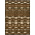 thumbnail image 2 of Addison Rugs Chantille Indoor/Outdoor Transitional Stripes Brown Washable Rectangle Rug, 10' x 14', 2 of 6