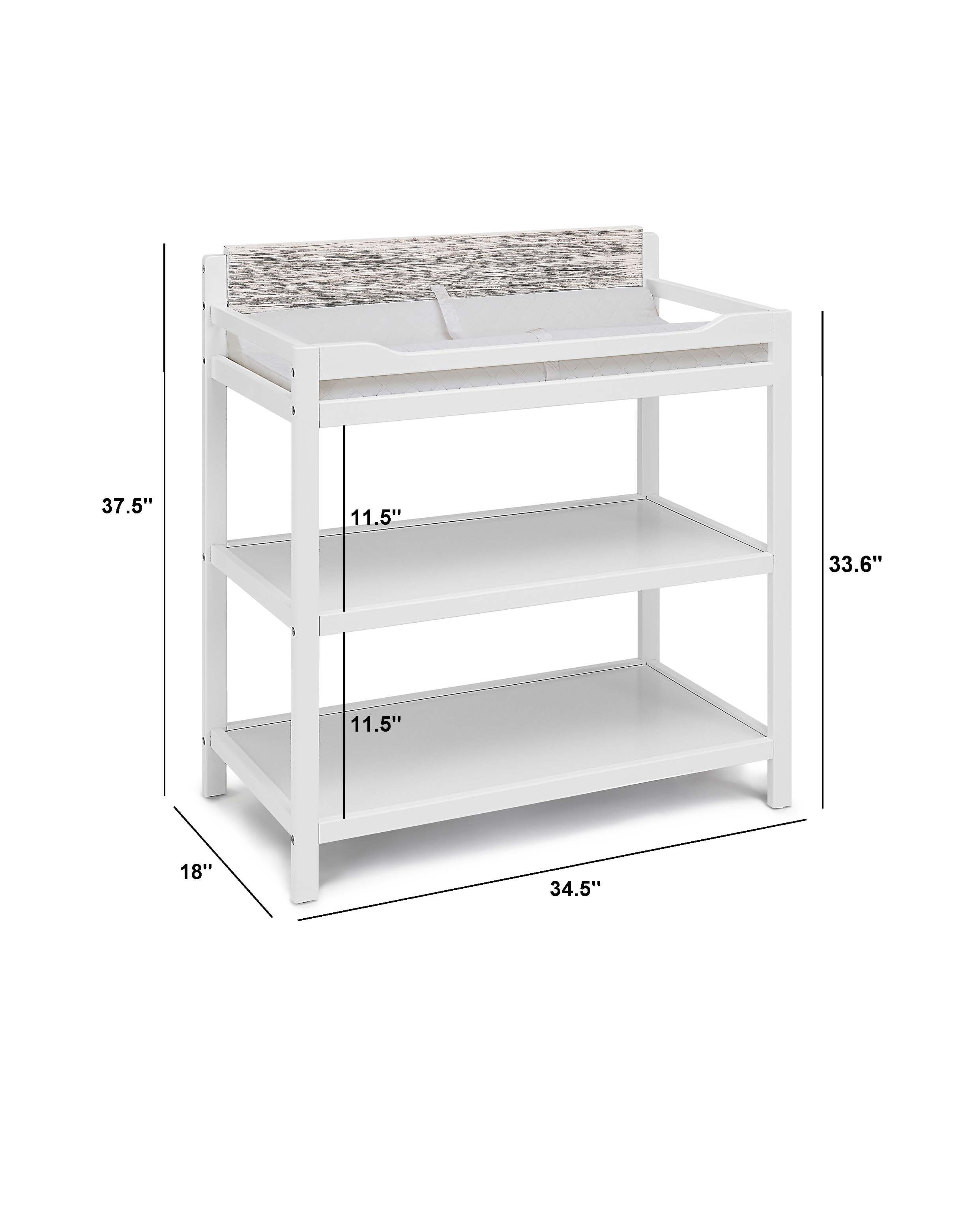 Suite Bebe Hayes Changing Table, White/Natural