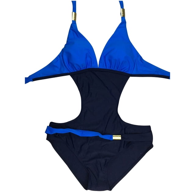 Toystoory estilo Push Up de retales, traje de baño para mujer, traje de baño Sexy para fiesta de verano Traje de baño lago azul azul oscuro л