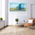 thumbnail image 2 of Cuadro Decorativo - frente al mar Jr  Impresión en canvas, estrechado, 2 of 2