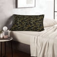 thumbnail image 6 of Xecao Bamboo for Decorative Throw Pillow Case for Couch,Sofa or Bed Set,Pillow Cover for Sofa Home Decor Ideal Gift(Pillow core not included)-20"x30", 6 of 6