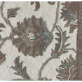thumbnail image 6 of Rugs America Jasmine NDY01 Ivory Light Blue Oriental Traditional Ivory Area Rug, 2'3"x8', 6 of 6