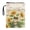 Sunflower Frog, variant on HELLHERO Polyester Fabric Book Organizer Bag for Friend Book Lovers Gift for Journals Planners Books Washable, 11.4 Inch X 8.66 Inch Astronaut Ball