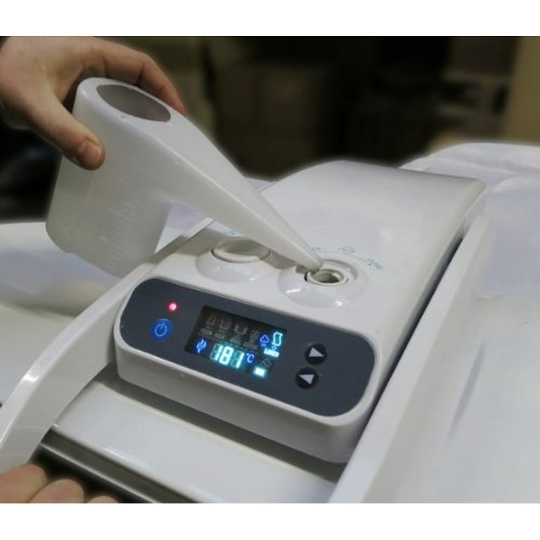 Steam Press XL Laundry Shirt Ironing machine With Digital Screen Extra Large Speedy Press