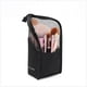 thumbnail image 1 of Vanity Storage Box Clear Zipper Makeup Bag Travel Organizer Black, 1 of 5