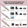 thumbnail image 3 of Auriculares OneOdio Hi-Res Studio Monitor & Mixing DJ Pink, 3 of 8