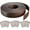 Woodgrain Brown, variant on Garden Edging 98FT Landscape Edging Kit 3 Inch Height Plastic Garden Border No Dig Lawn Border for Yard Flower Bed with 60 Stakes
