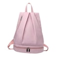 thumbnail image 2 of Mochila portátil para entrenamiento Sunnimix con bolsillo húmedo y compartimento para zapatos Rosado, 2 of 8