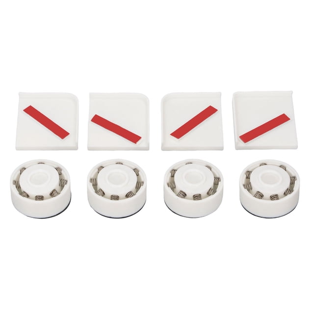 3D Printer Anti Vibration Feet Kit, 3D Printer Rubber Feet Pad Multi Angle Buffering Easy Assembly Anti Slip for Crafts