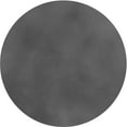 thumbnail image 1 of Ahgly Company Machine Washable Indoor Round Transitional Sonic Silver Gray Area Rugs, 3' Round, 1 of 7