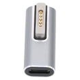 thumbnail image 1 of Adaptador Magnético de Carga Rápida Tipo C A PD 5A Con Interfaz de Succio Magnética, Carcasa de Aleacio de Aluminio, Para Computadora Portátil OS X, Adaptador Tipo C A, 1 of 7