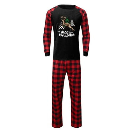 

CAICJ98 Christmas Gifts For Teenage Girls Christmas Pyjamas Adult Kids Xmas Family Matching Nightwear Pjs Sets Loungewear