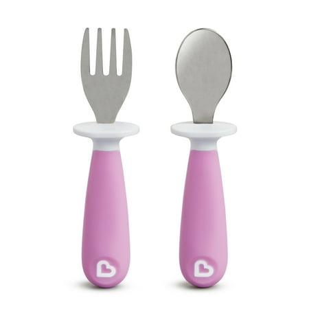 Munchkin® Raise™ Utensils Purple, Plastic