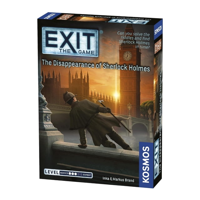Juego de mesa Thames & Kosmos EXIT: La desaparición de Sherlock Holmes