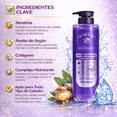 thumbnail image 2 of Shampoo Botox Keratin 800 ml Hidratante Reparación Profunda del Cabello, Control Frizz, Brillo Intenso y Suavidad Profesional, 2 of 4