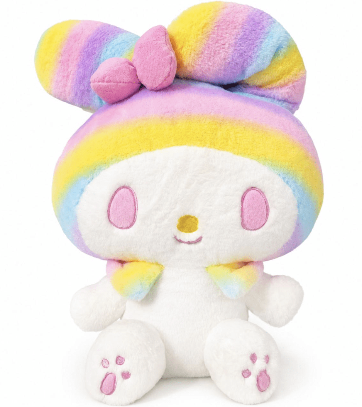 Fluffie Stuffiez Rainbow, Axolotl, Ice Cream, Panda, Unicorn