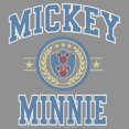 thumbnail image 2 of Womens Mickey & Friends Duo College Badge Racerback Tank, 2 of 4