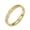 Gold, variant on Women's Stainless Steel Cubic Zirconia Inlay 3MM Personalized Cross Prayer Lucky Band Ring Silver Size 9