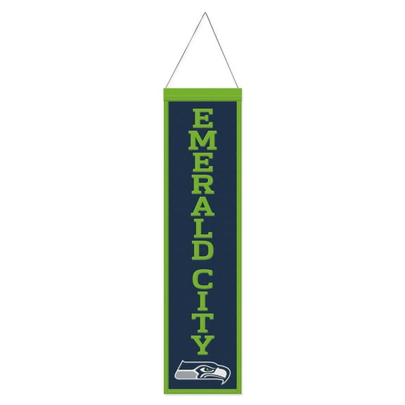 WinCraft Seattle Seahawks 8" x 32" Slogan Wool Banner