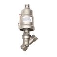 thumbnail image 1 of 1/2" Stainless Steel Pneumatic Threaded Angle Seat Valve Y Type High Temperature Steam Threaded Angle Seat Valve ,Long-Time Use, 1 of 4