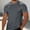 Dark Gray, variant on Short Sleeve T Shirts Men Cotton Dry Fit Athletic Undershirts Performance Crew Neck Moisture Wicking Classic Fit Solid Mens Shirts S