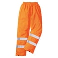 thumbnail image 2 of Portwest H441 Waterproof Hi Vis Reflective Safety Rain Pants Orange, Medium, 2 of 5