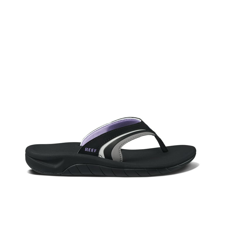 sindsyg våben malt Reef Women's Sandals Slap 3, Grey/Purple, 7 - Walmart.com