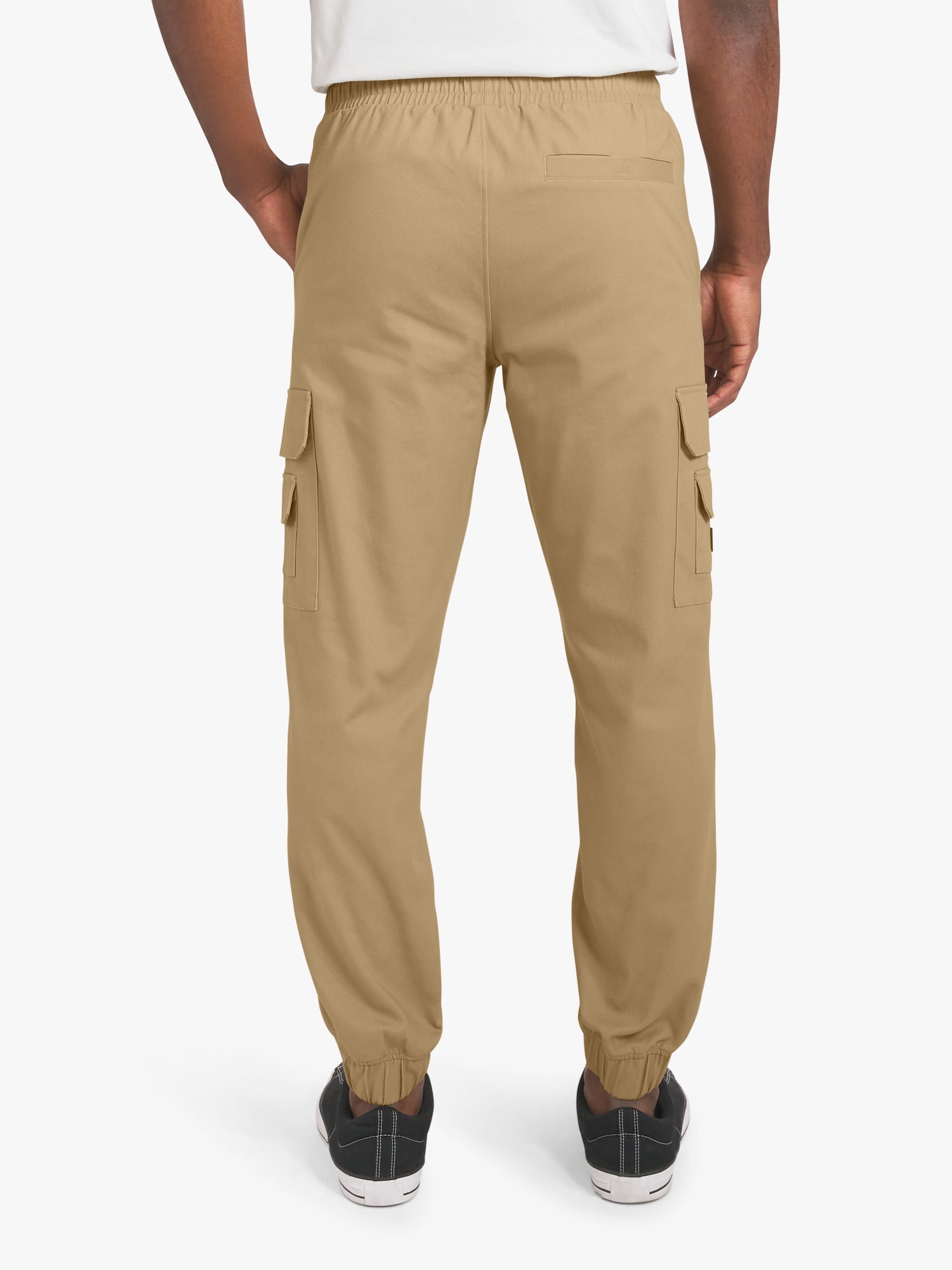 Dogg Supply by Snoop Dogg All-Gender Men's and Women's Stretch Twill Cargo Joggers, Sizes XS-3XL