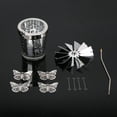 thumbnail image 3 of AOOOWER Rotary Candle Holder Metal Spinning Tea Light Cup Romantic Candlestick Ornament, 3 of 21